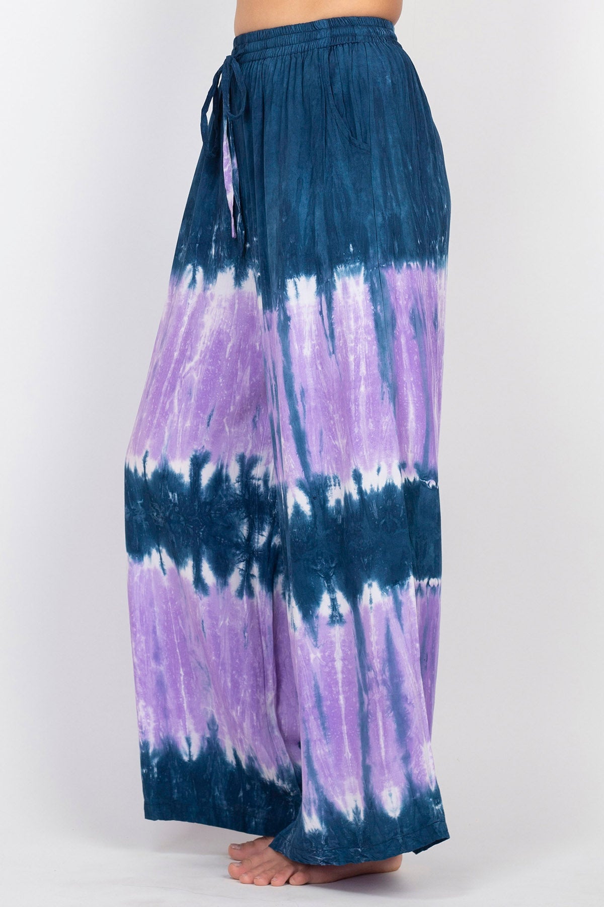 Tie-Dye Palazzo Pants