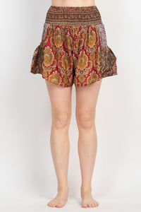 Pocket Ruffle Floaty Shorts