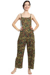 Flower Power Oversized Overalls