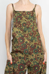 Flower Power Oversized Overalls
