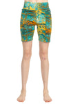 Psychadelic Marble Bike Shorts