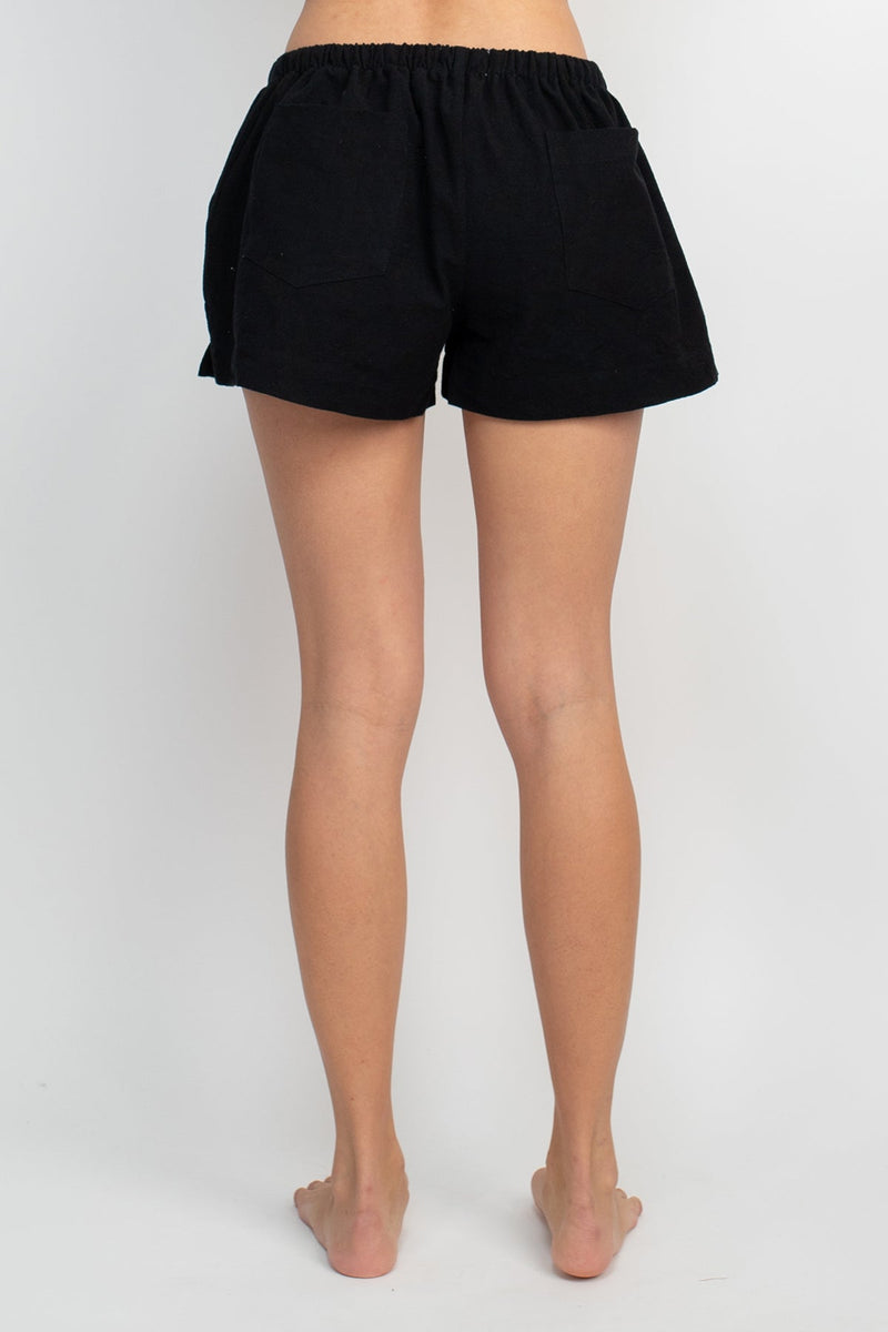 Homespun Cotton Womens Shorts