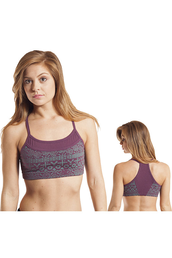 Aztec Sunrise Yoga Bra