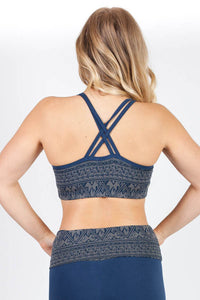 Vintage Aztec Yoga Bra