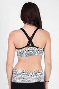 Vintage Aztec Yoga Bra
