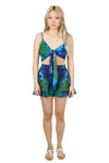 Dream Believer Tie-Dye Skirted Shorts