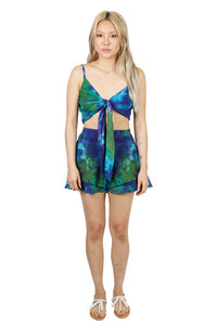 Dream Believer Tie-Dye Skirted Shorts