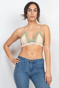Festive Crochet Top