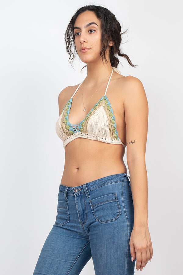 Festive Crochet Top