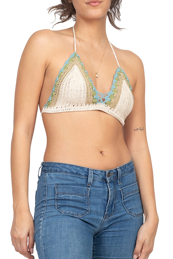 Festive Crochet Top