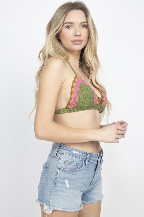Festive Crochet Top