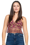 Cotton Crochet Tie-dye Top