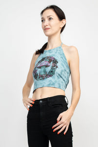 Woodland Mushroom Halter Top