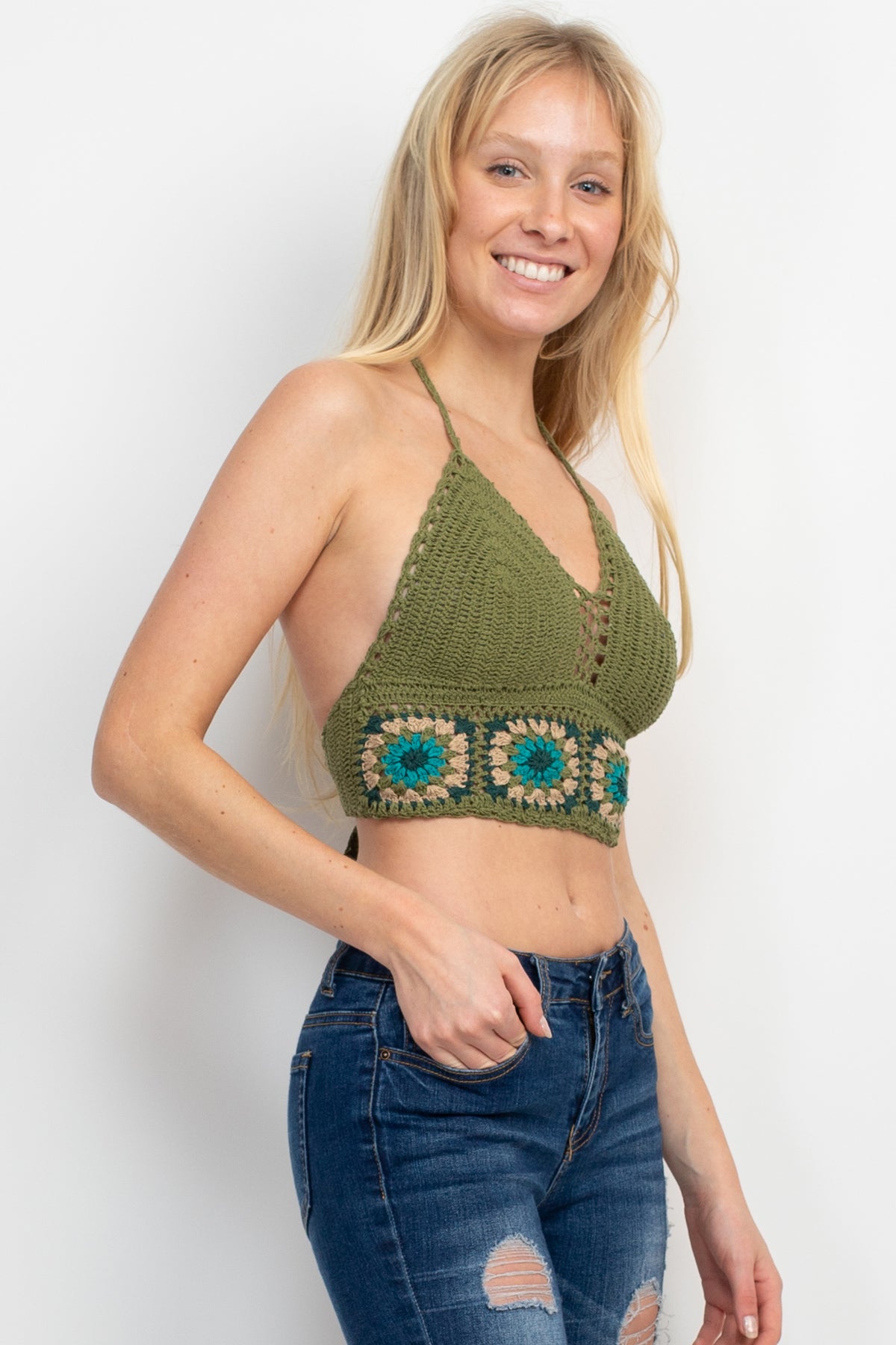 Chesty - eeerosy monster flower crochet tops Crochet Flower Top for all Sizes(XS-XxL) - YouTube