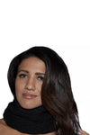 Women's Boho Knitted solid color cowl neck/head wrap
