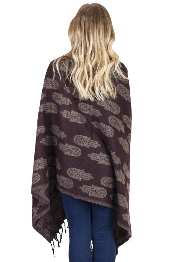 Winter Wonder Warm Hamsa Scarf