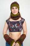 Recycled Silk Snood Scarf