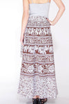 An Elephant's Spring Summer Wrap Skirt