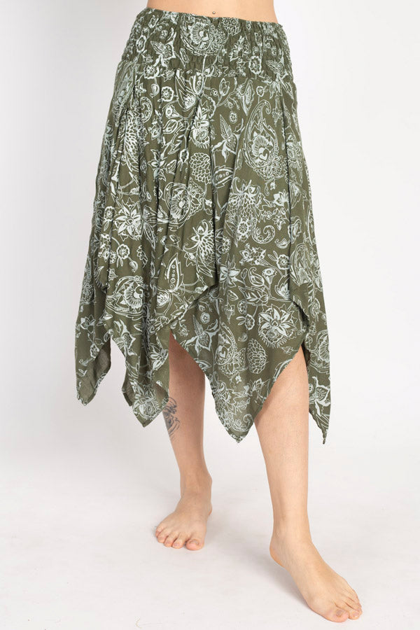 Floral Paisley Fairy Skirt