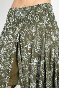 Floral Paisley Fairy Skirt