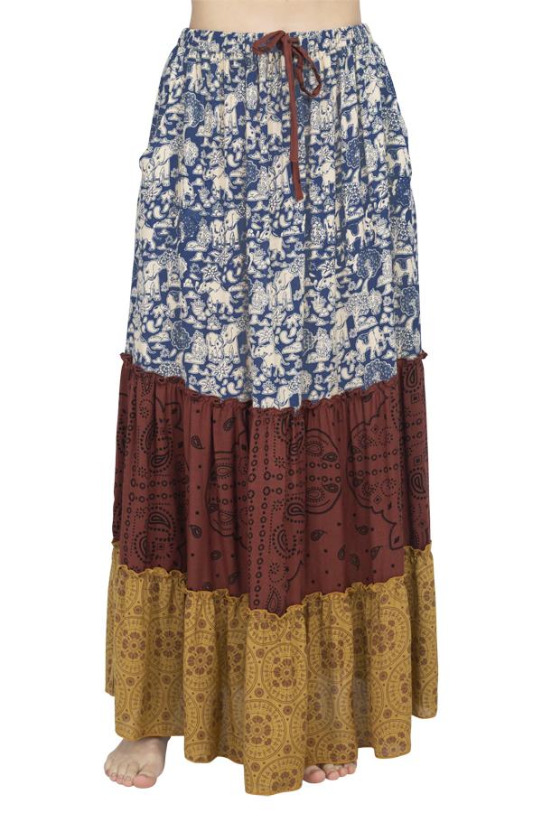 Elephant Three Tiered Skirt