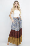 Elephant Three Tiered Skirt