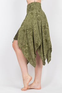 Zinnia Handkerchief Skirt
