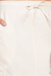 Hemp Cotton Midi Cargo Skirt