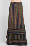 Victorian Ruffled Maxi Skirt
