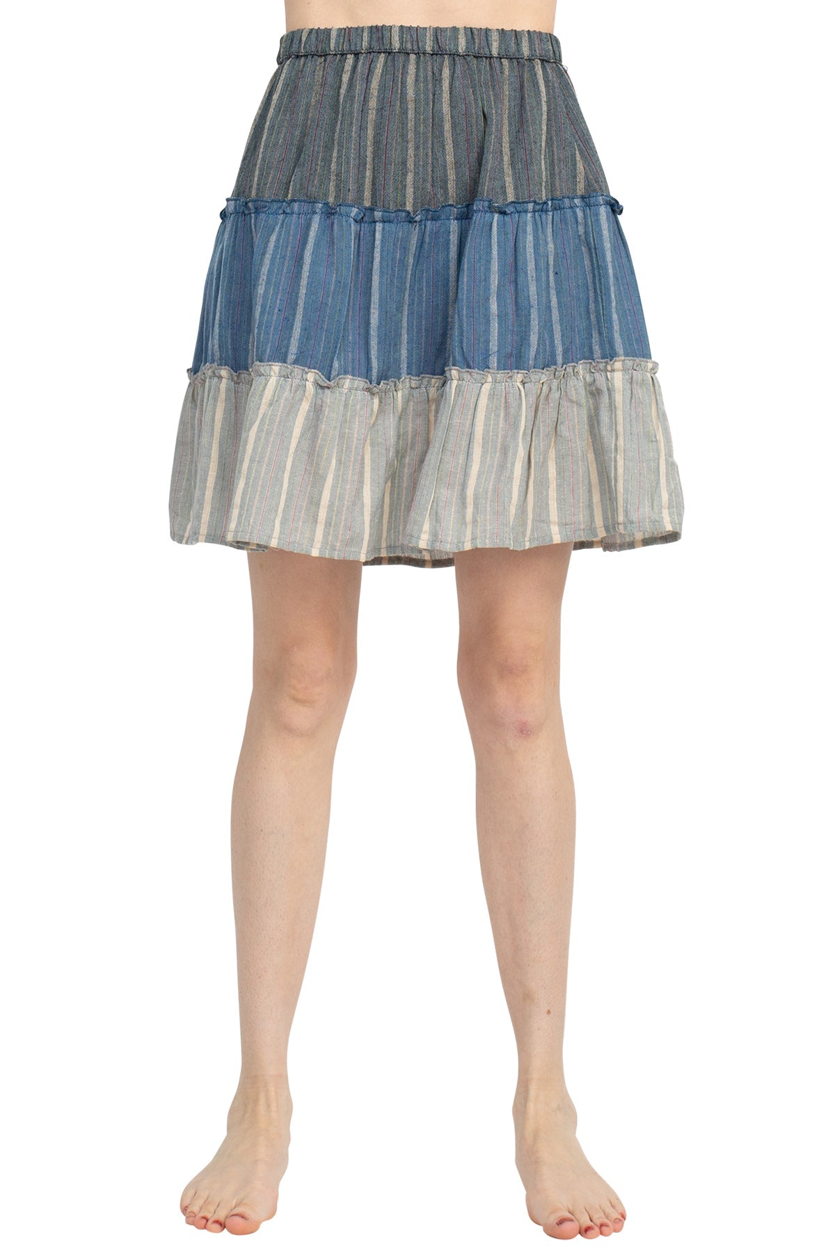 Tired Ruffle Mini Skrit