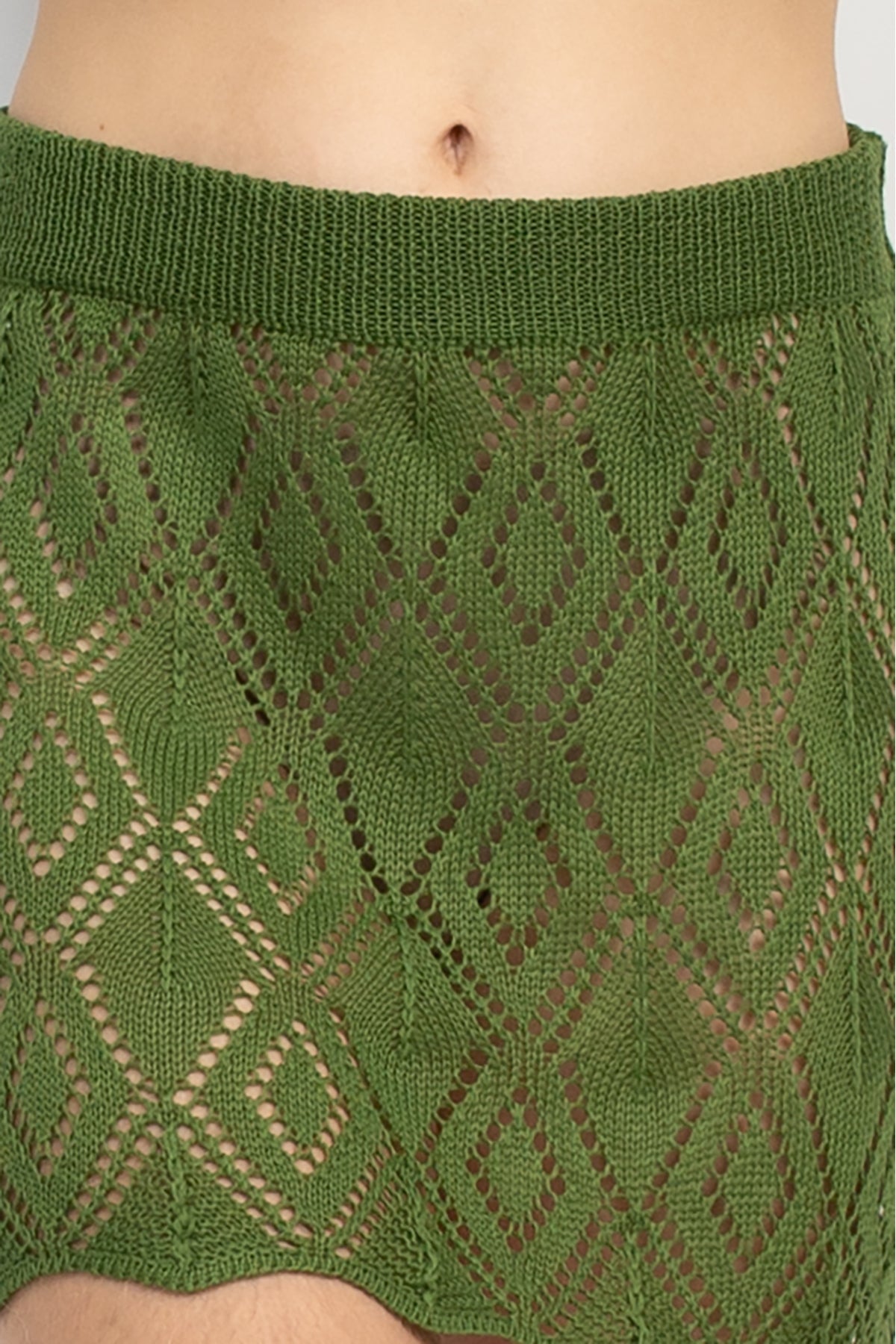 Diamond Knit Skirt