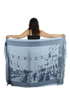 Venice's Bohemian Spirit Multiway Beach Pool Wrap Cover Up Sarong