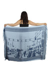 Venice's Bohemian Spirit Multiway Beach Pool Wrap Cover Up Sarong