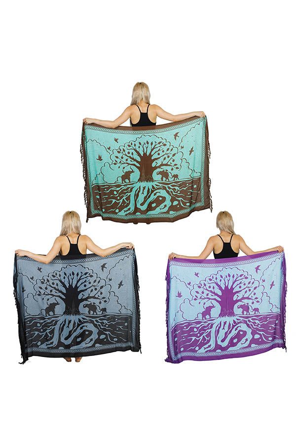 Natures Tree of Life Sarong