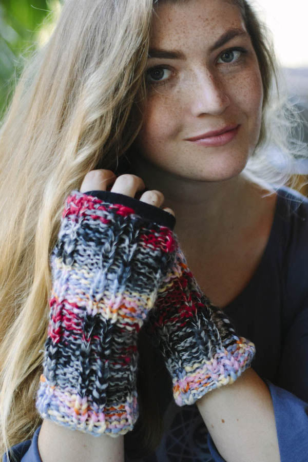Fun Colorblend Hemp Blend Arm Warmers
