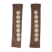 Women's Winter Seven Chakras Organic Cotton Arm Warmers