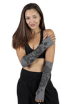 Henna Organic Cotton Fingerless Gloves