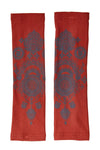 Henna Organic Cotton Fingerless Gloves