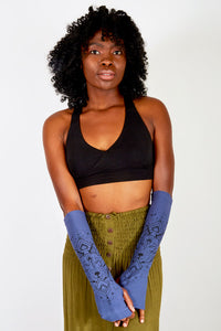 Wolf Sacred Geometry Armwarmers
