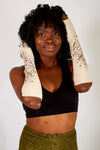 Wolf Sacred Geometry Armwarmers