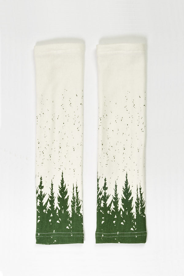 Winter Forest Armwarmers