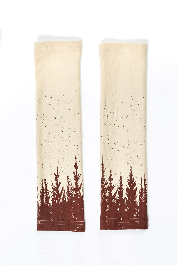 Winter Forest Armwarmers