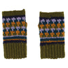 Short Multi Color Fingerless Gloves