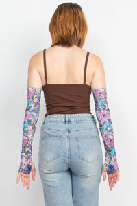 Boho Print Arm Sleeves