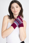 Winter Love Fingerless Wool Arm Warmers