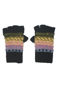 Winter Love Fingerless Wool Arm Warmers