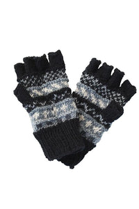 Winter Love Fingerless Wool Arm Warmers