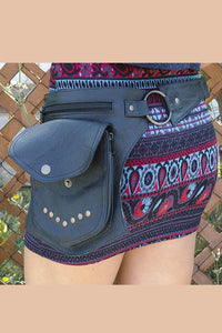 The Women's Traveller Pack - A Leather Hip  Utility Belt