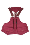 Steampunk Zip Pocket Canvas Vest Bag-One Size