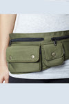 The Tourister II - A Cotton Waistpack Utility Belt